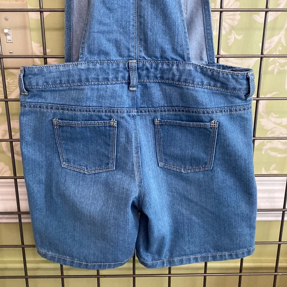 Old Navy jean overall shorts